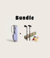 Toddler Golf Bag + Starter Club Set Bundle