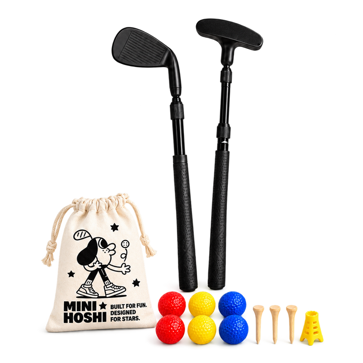 Left-Handed Toddler Golf Club Set | Wedge + Putter