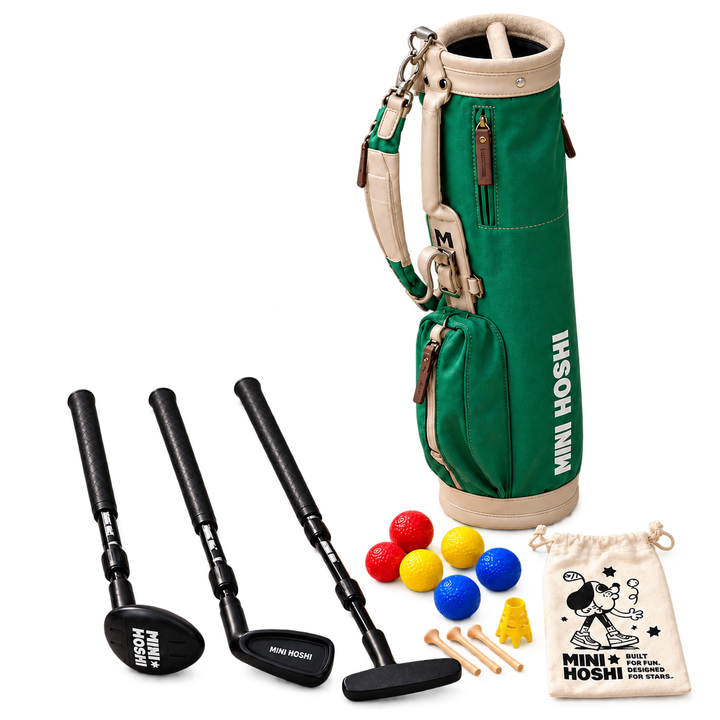 Toddler Golf Bag + Right-Handed Three-Club Set Bundle